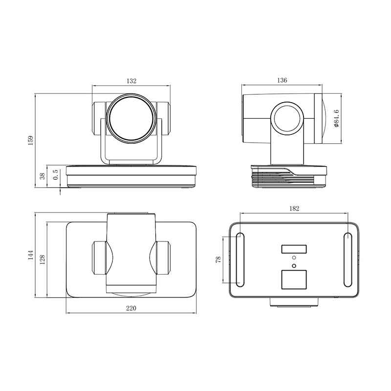4K PTZ ������ Minrray UV420B (����� � �����������)